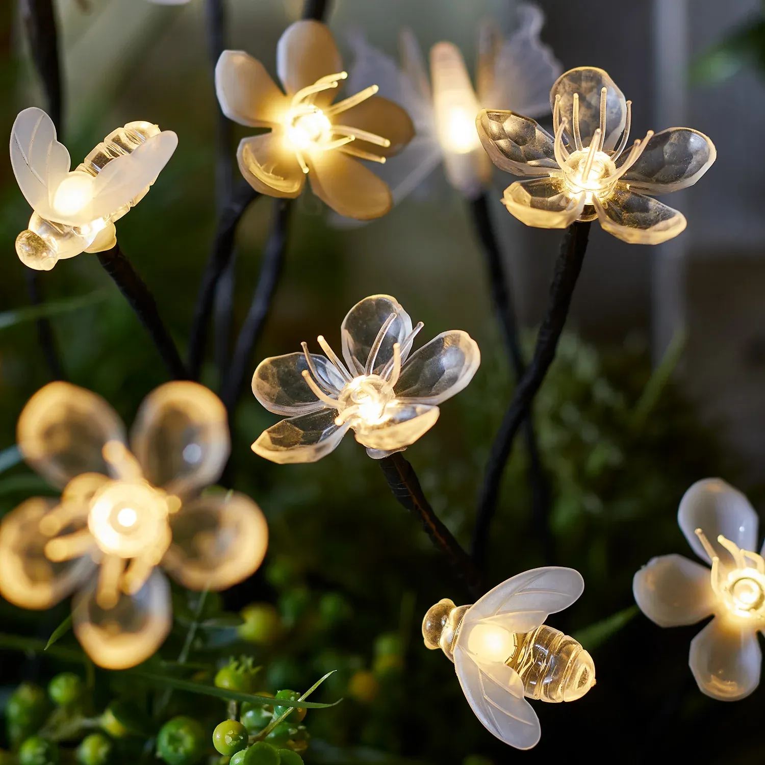 5 Balises Solaires Papillons, Abeilles et Fleurs – Image 2